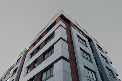 Low Angle Shot of Concrete Building