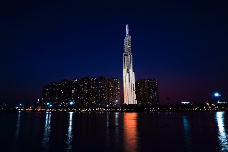 A View Of Ho Chi Minh At Night