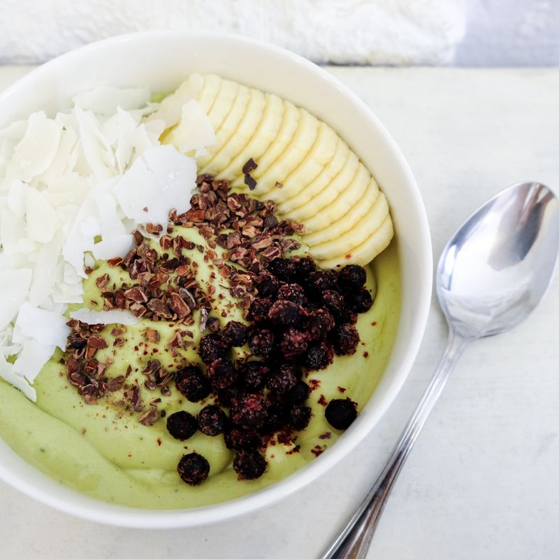 Creamy Avocado Banana Smoothie