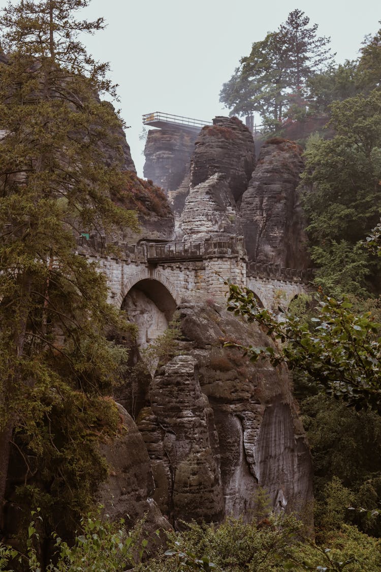 Bastei Bridge In Germany