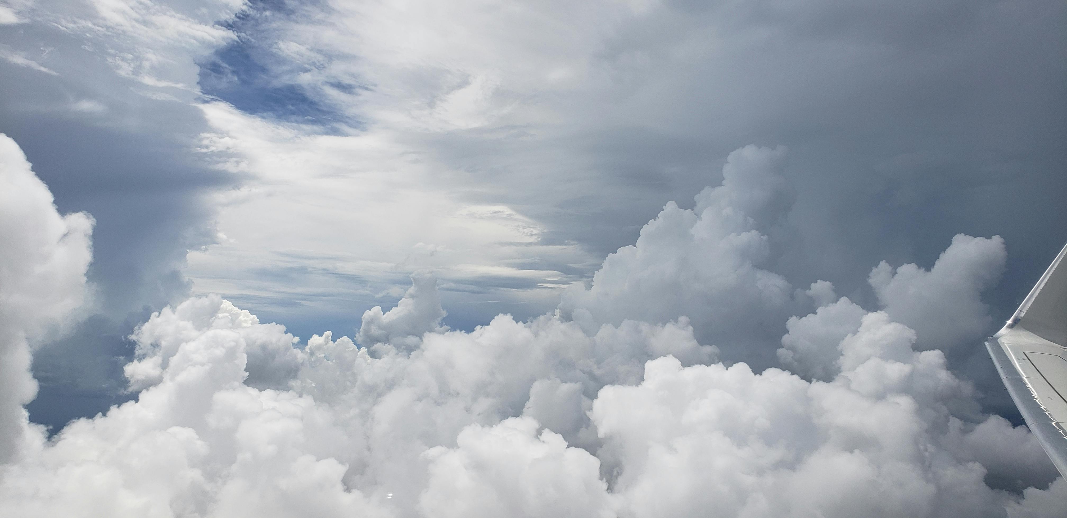 Free Stock Photo Of Clouds Flying Heaven