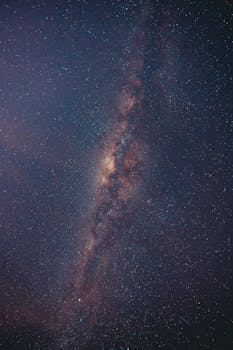 Captivating view of the Milky Way against the night sky in La Rioja, Argentina.