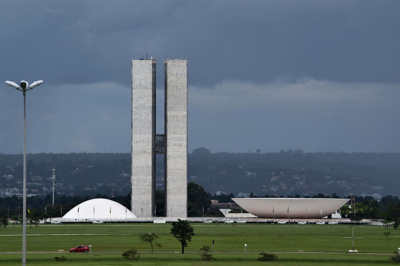 Congresso Nacional em Brasilia, onde se discute a proibicao dos cassinos online