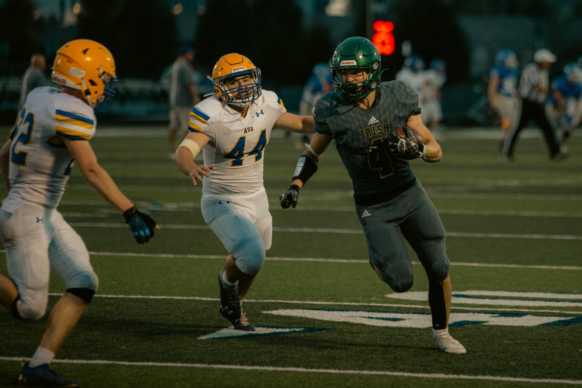 A People Playing American Football