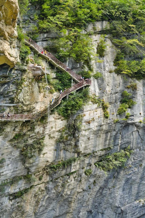 Бесплатное стоковое фото с геологическое образование, лестница, скальное образование