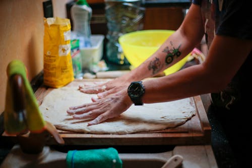 Foto profissional grátis de confeiteiro, cozimento, fechar-se