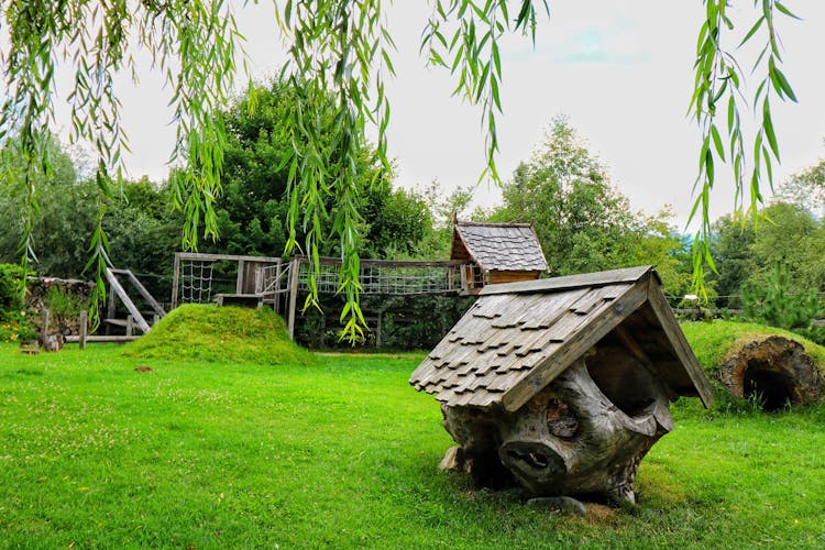 Photo Of A Wooden Playground