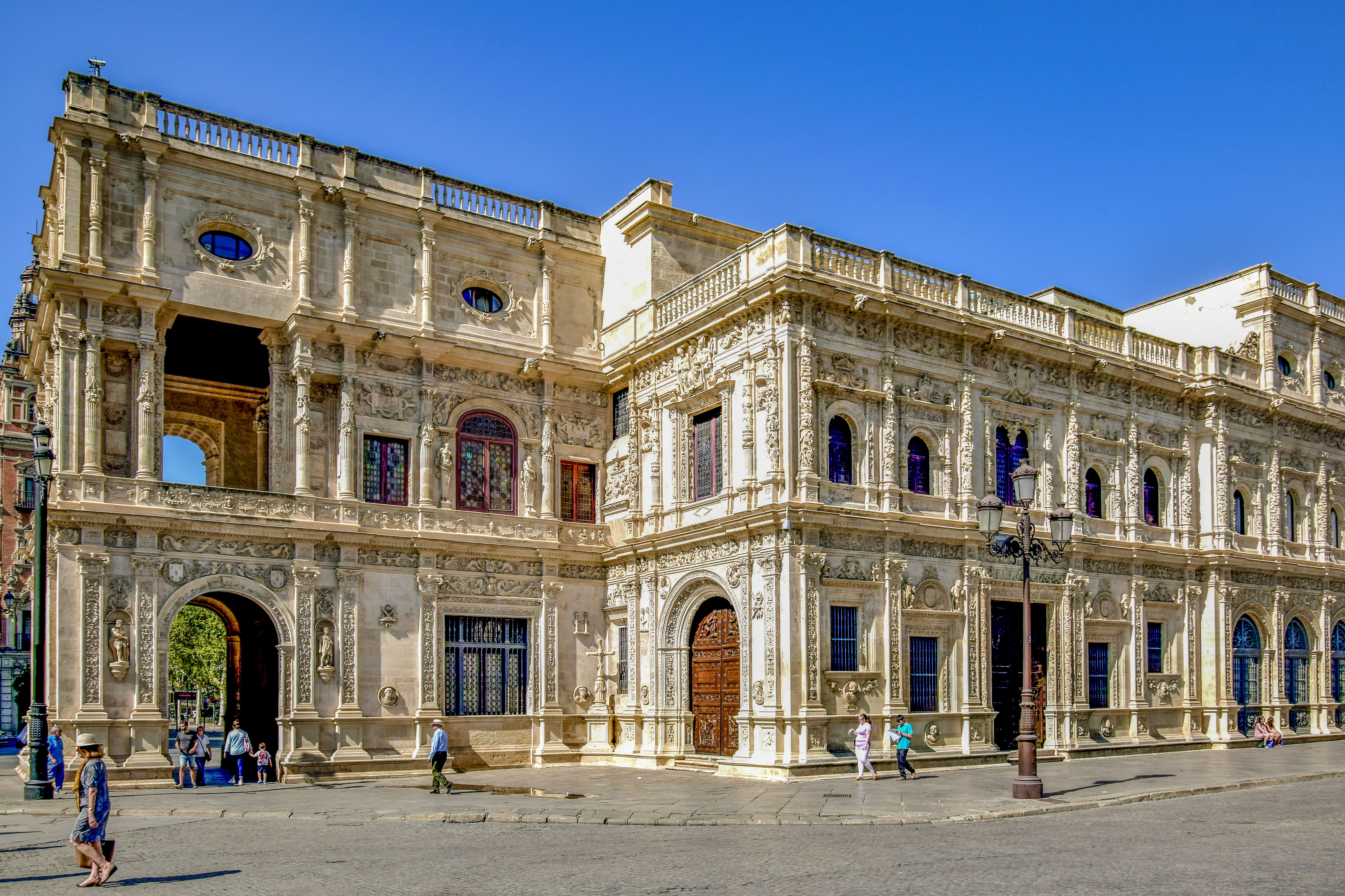 Casa Consistorial de Sevilla, a stunning example of Baroque architecture in Seville, Spain. - Sevilla