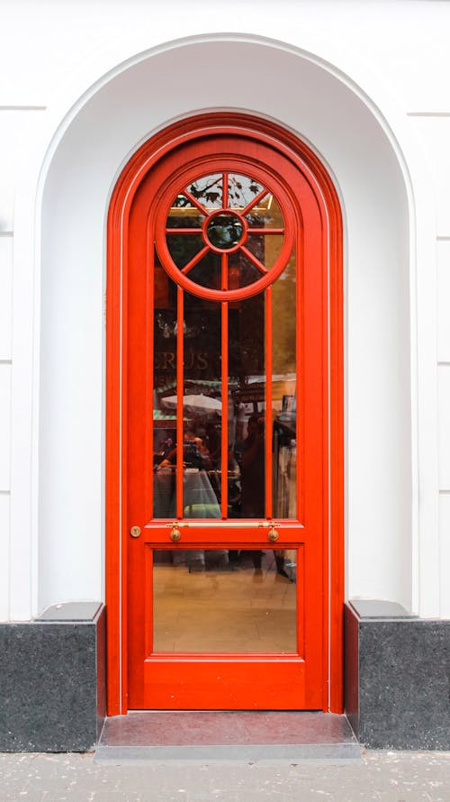 Základová fotografie zdarma na téma červená, dveře, exteriér budovy