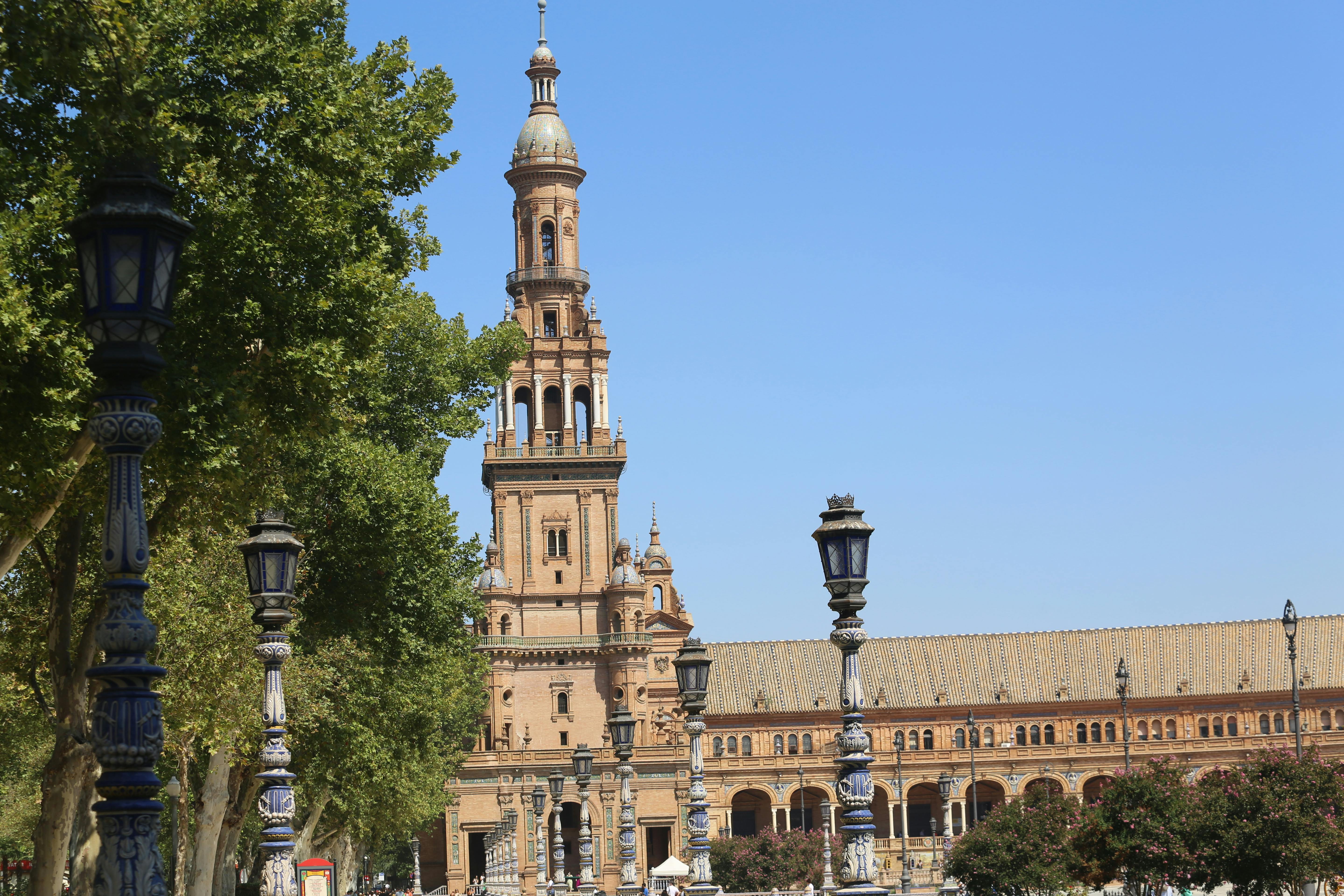 facade of plaza de espana