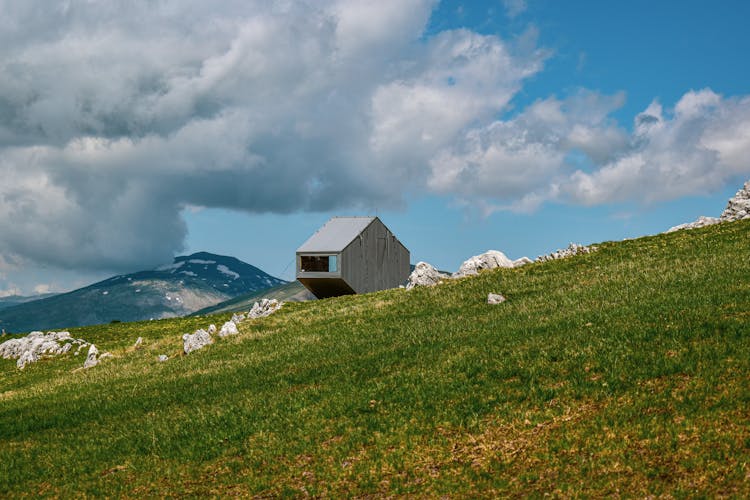 Cabin On A Mountain