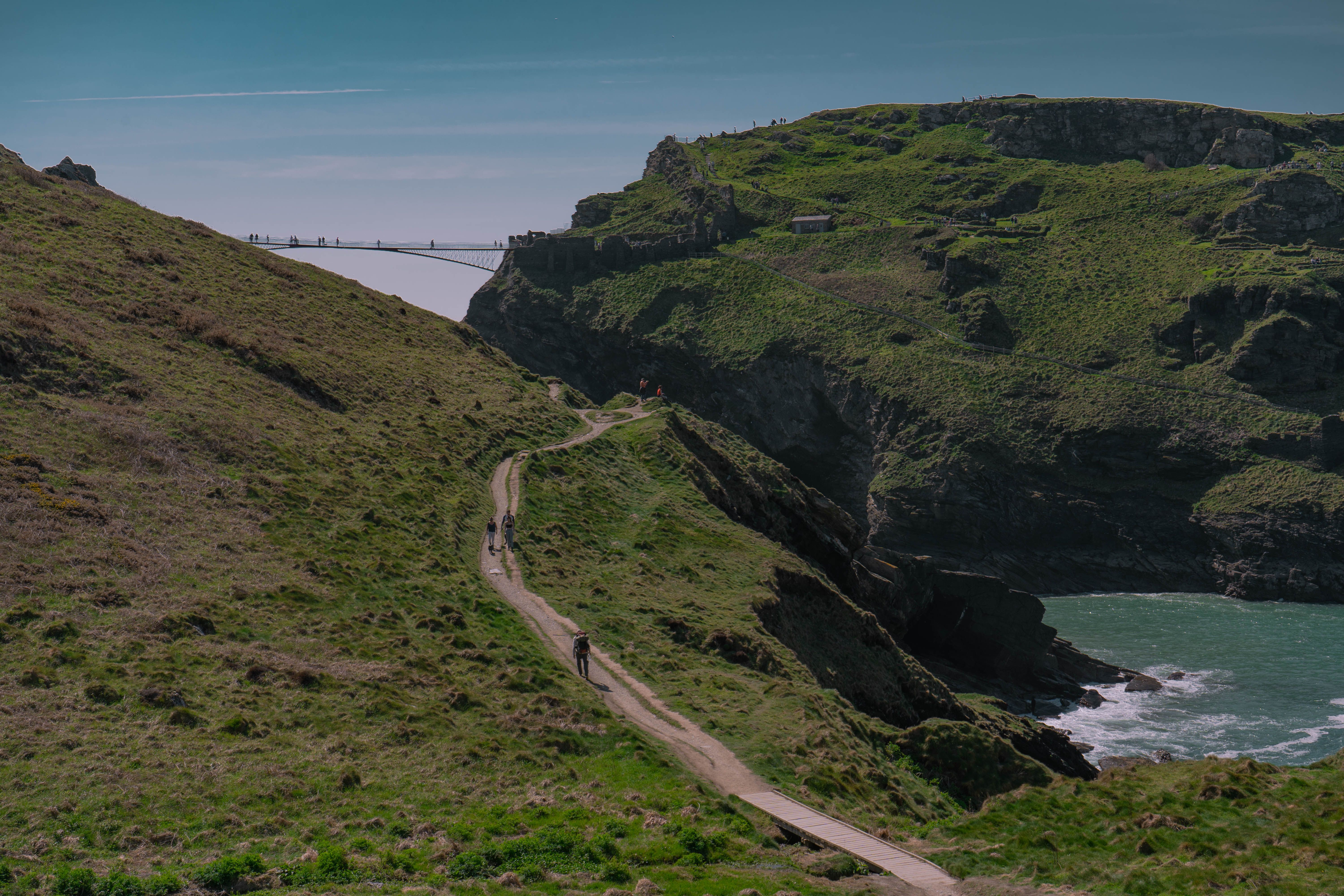 Barras Nose i szlak do Bossiney