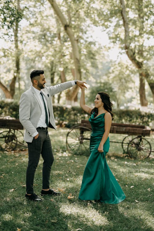 Foto profissional grátis de casal, dança, elegância