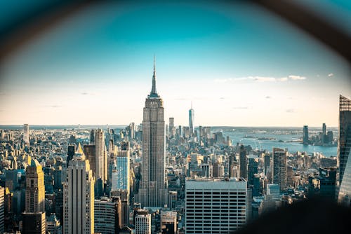 Ingyenes stockfotó belváros, Empire State Building, épületek témában