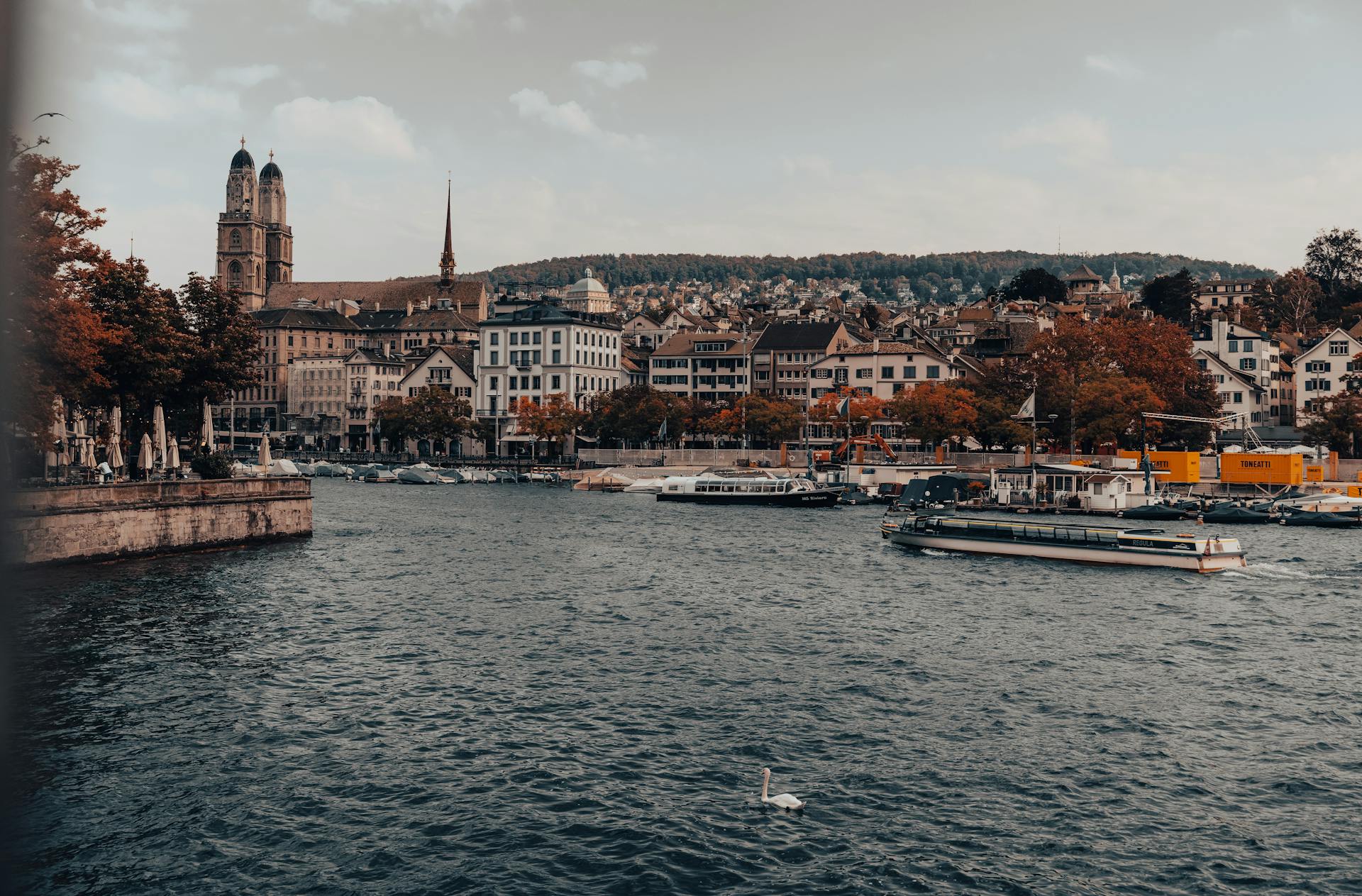 Cityscape of Zurich in Switzerland