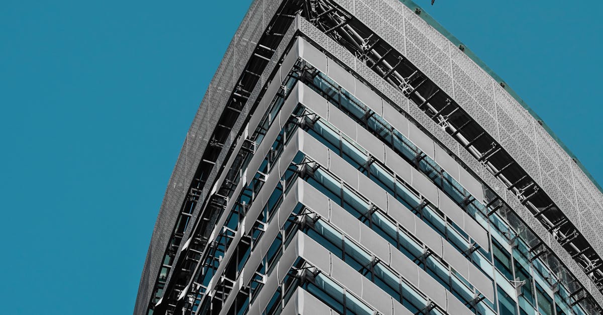 Modern Architectural Glass Panel Window Design of High Rise Building ...