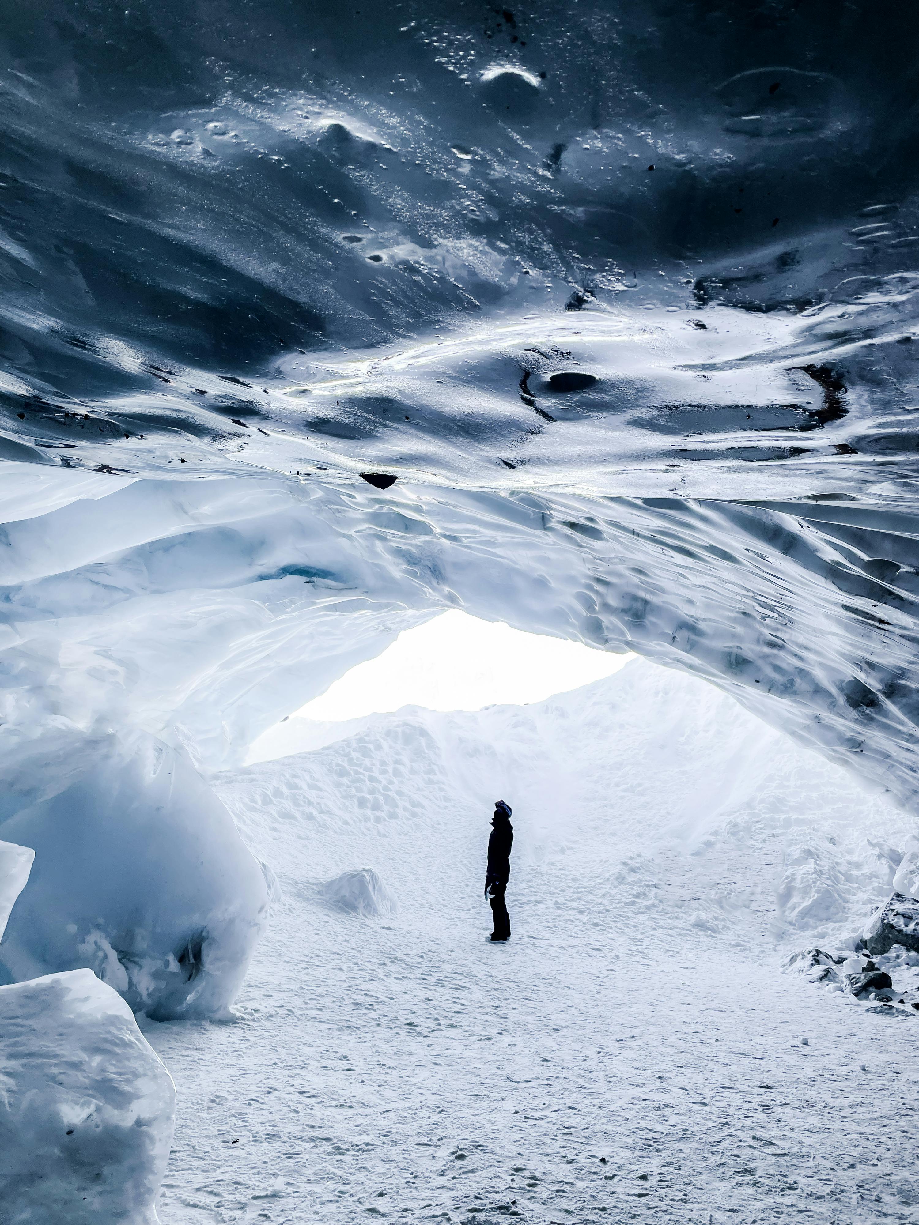 Blue Ice Cave In Iceland · Free Stock Photo