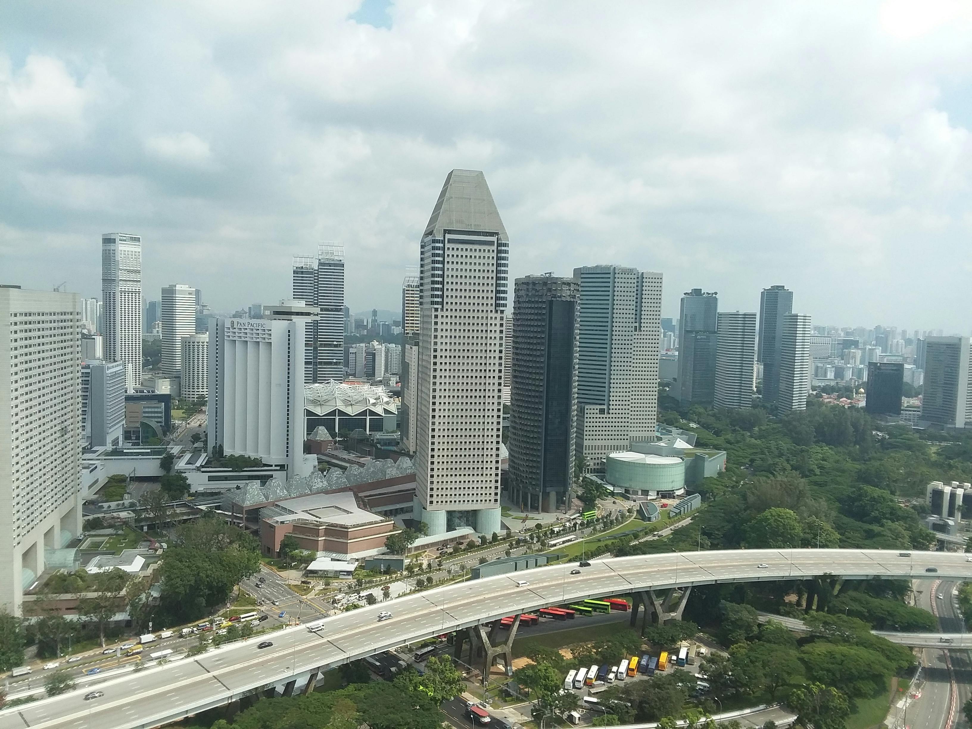 Free stock photo of View Outside Singapore Flyer
