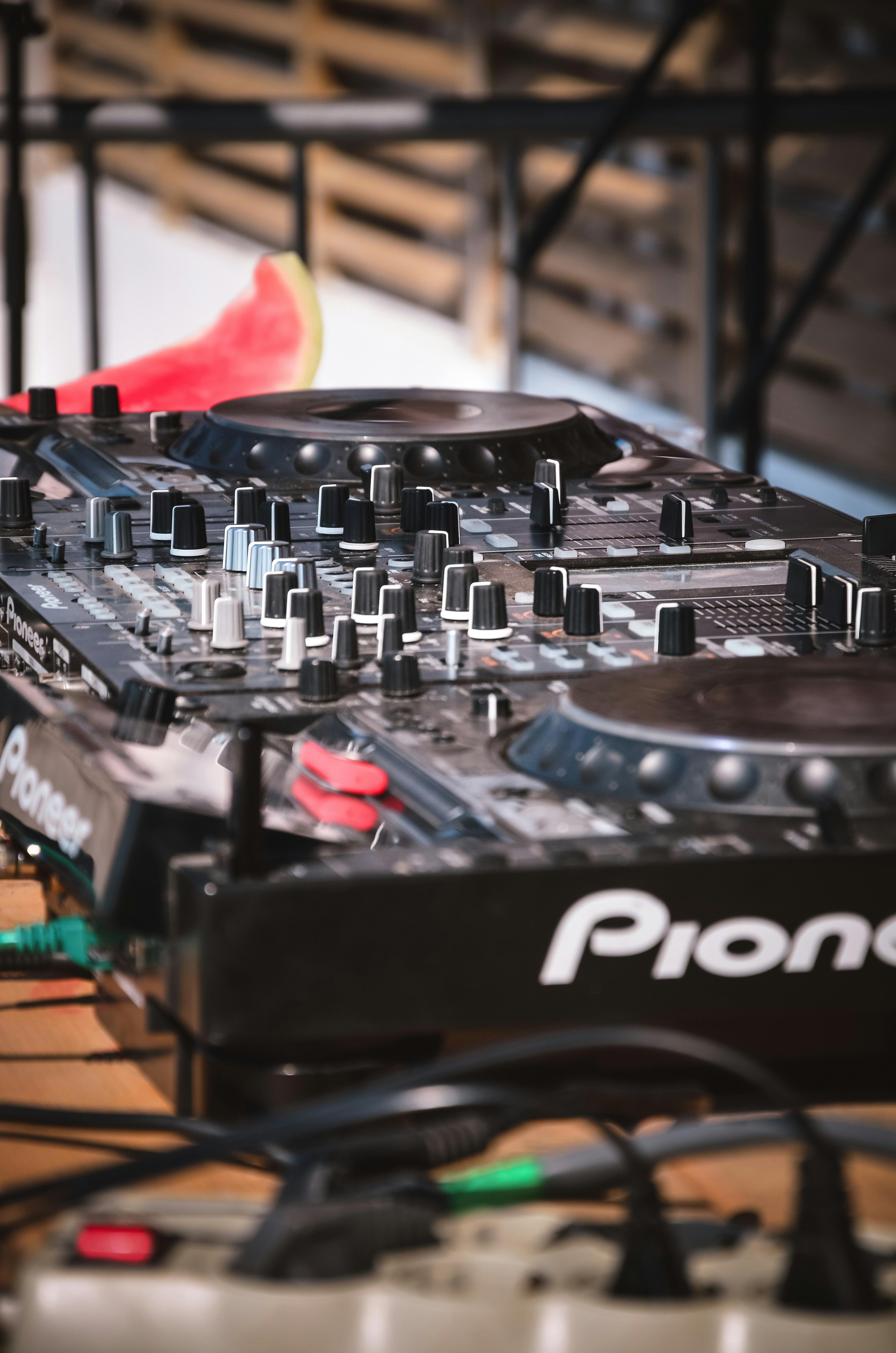 Wallpaper Pioneer DJ, DJ Mixer, Mixing Console, Electronics, Audio  Equipment, Background - Download Free Image