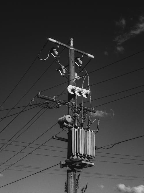 Fotobanka s bezplatnými fotkami na tému čiernobiely, čierny a biely, elektrická energia