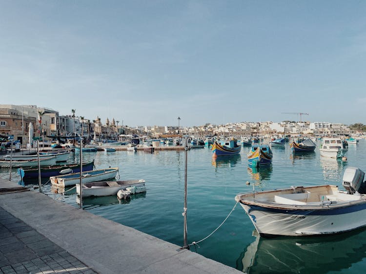 The Harbour Of Marsaxlokk, Malta