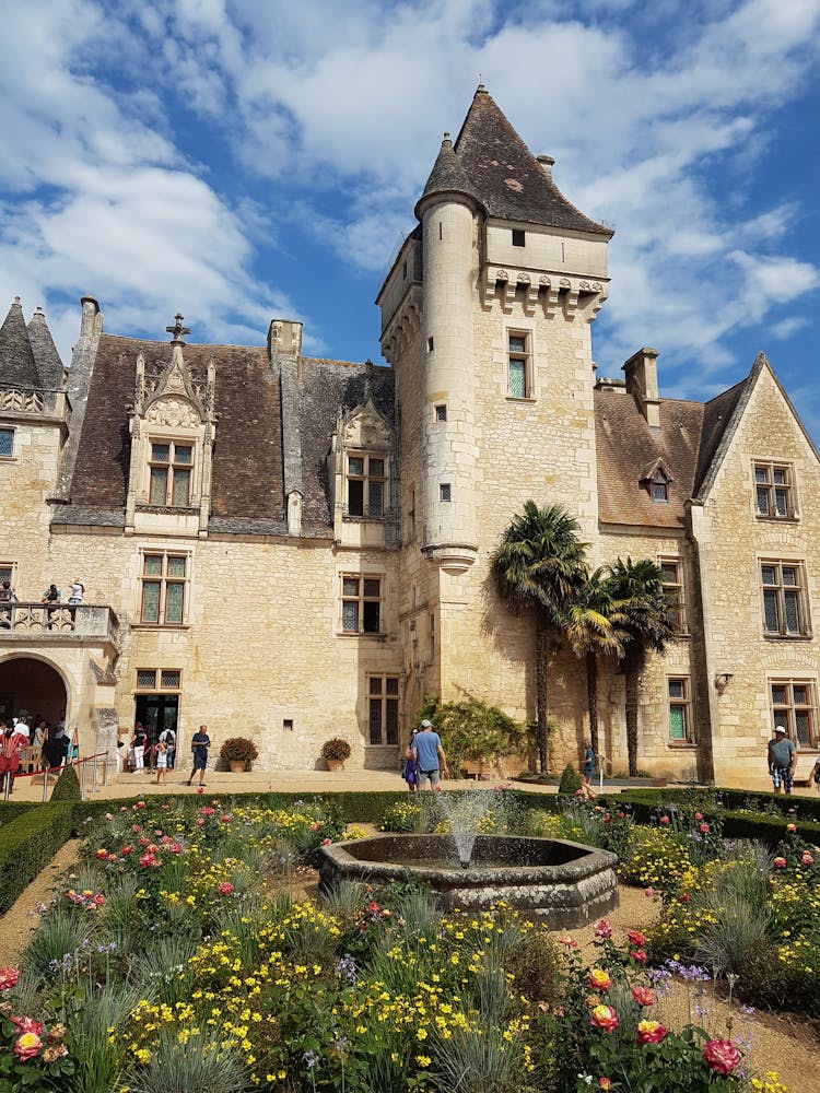 Chateau Des Milandes Castle In France