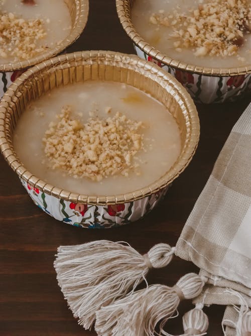 Free Close Up Photo of bowl of Soup Stock Photo