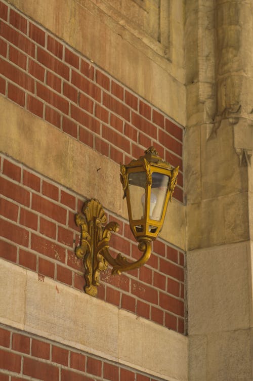 Sconce on Brick Wall