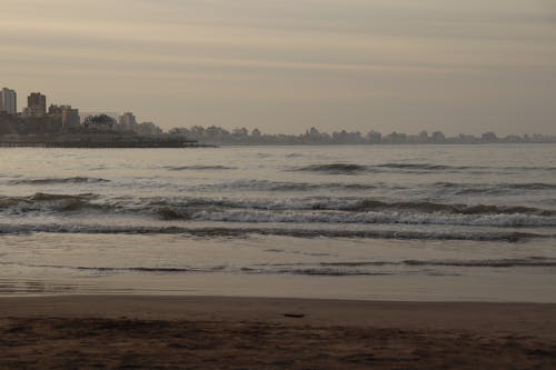 View of a Sea Waves 