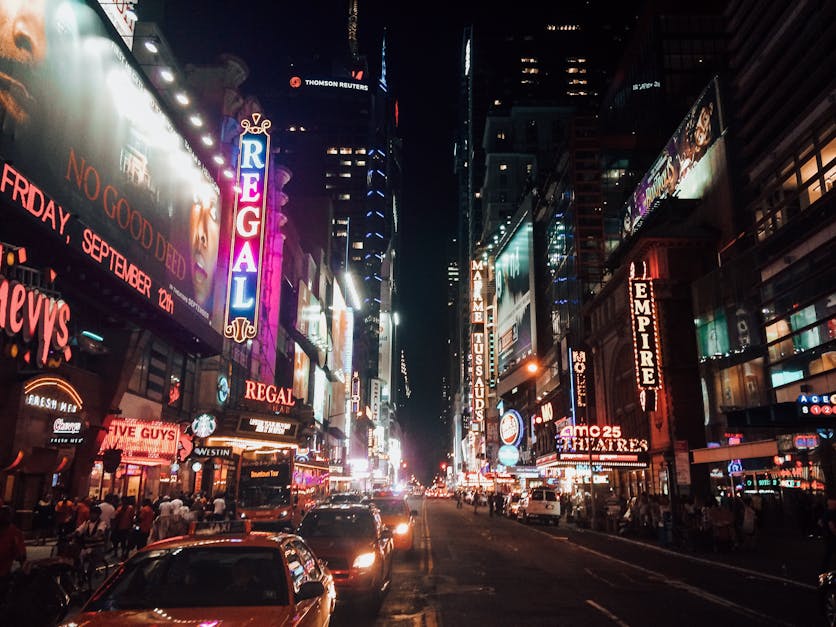 Free stock photo of Broadway