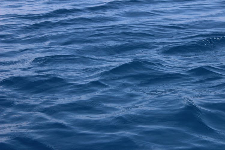 Blue Water Surface