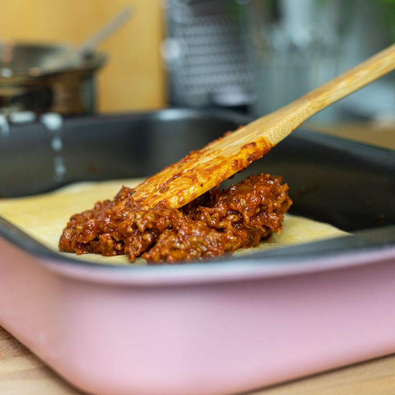 Baked Spaghetti with Meat Sauce