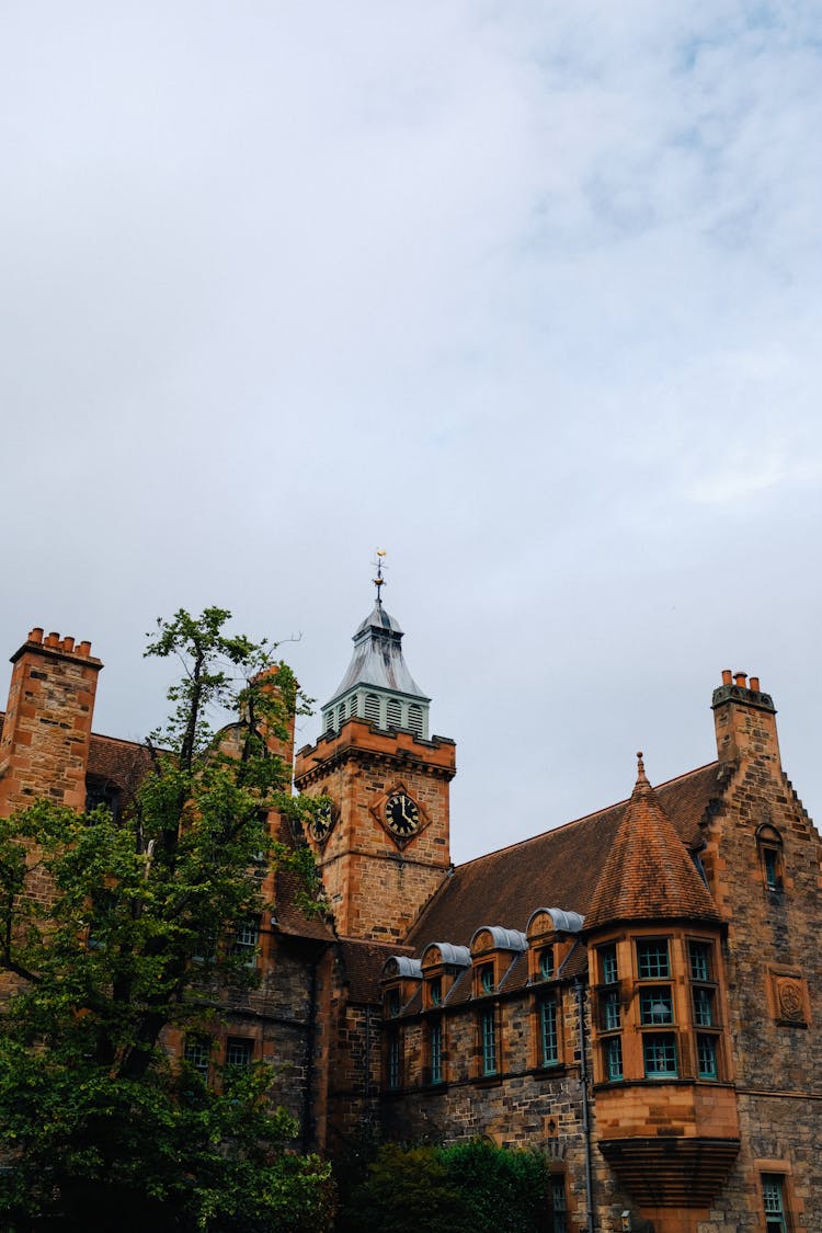 Exterior Of A Historic Mansion In Dean Village