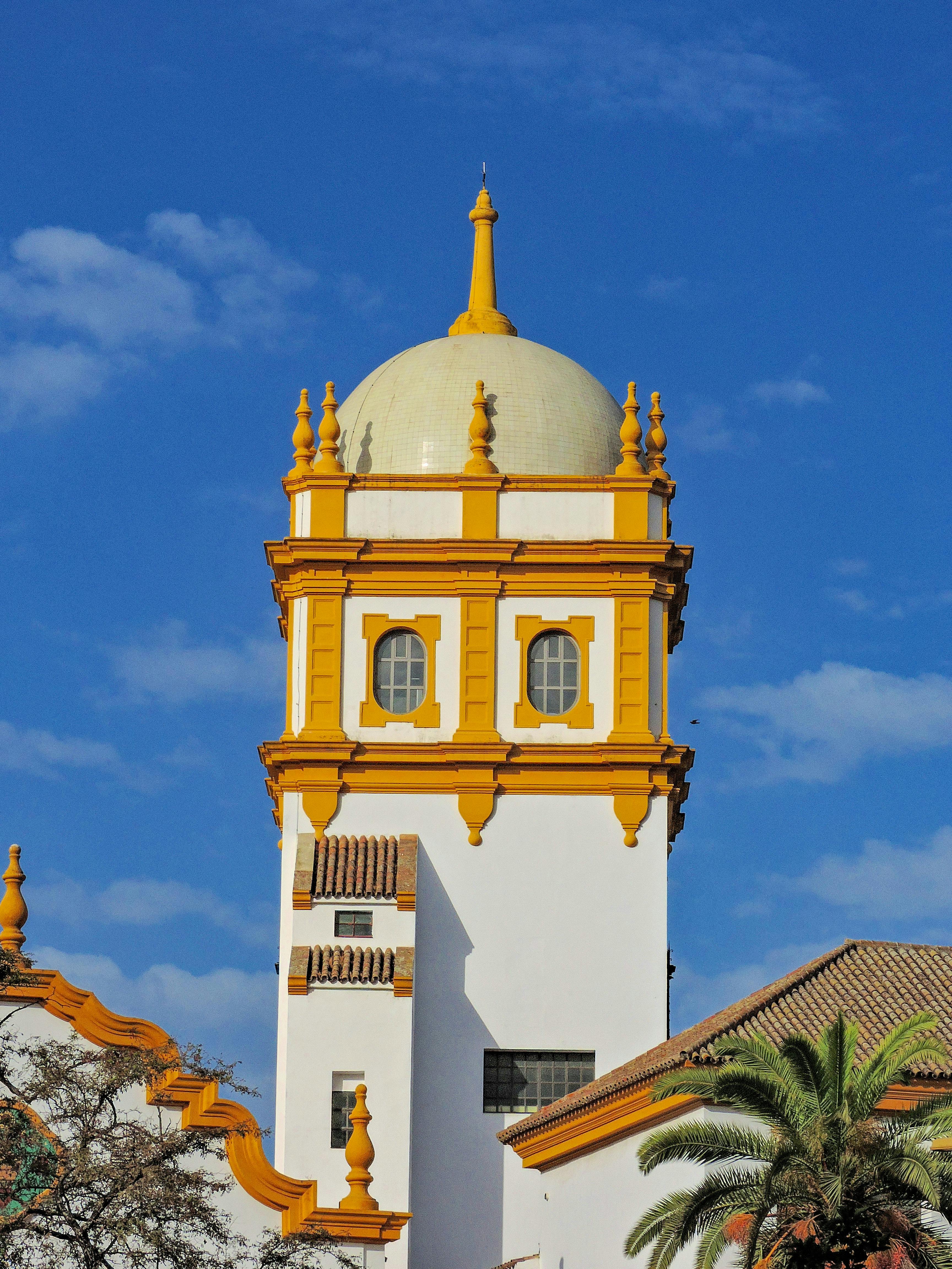 tower of the argentine pavilion sevilla spain