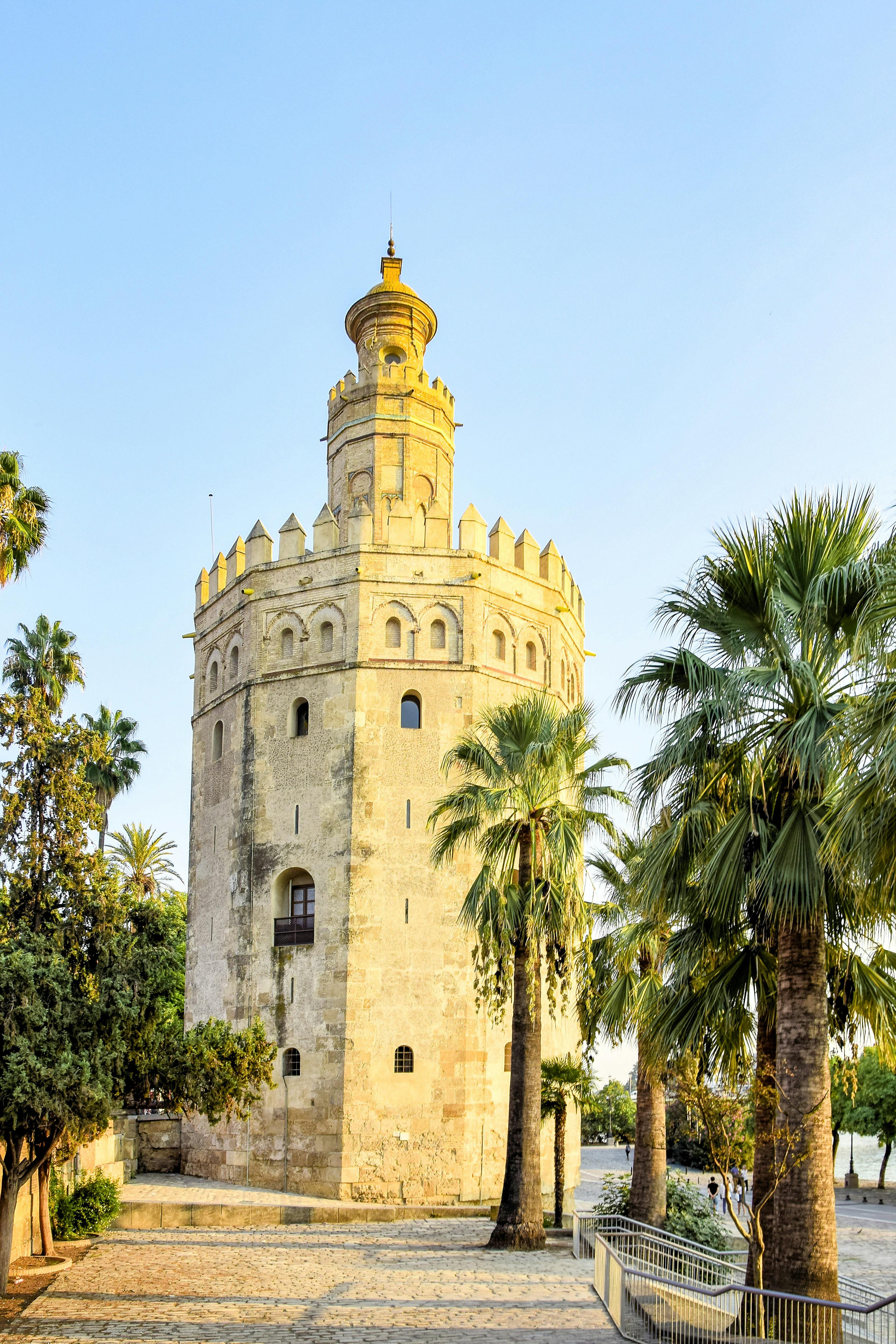 the torre del oro the tower of gold seville spain