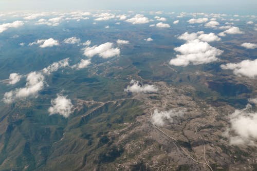 Imagine de stoc gratuită din cer înnorat, fotografie aeriană, fotografie cu drona