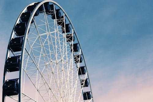 London Eye Under Blue Sky