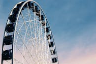 London Eye Under Blue Sky