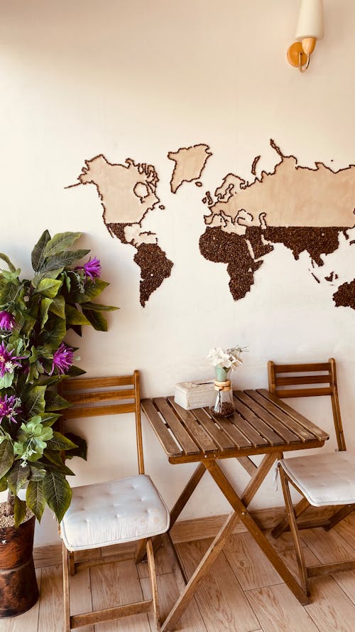 무료 대륙, 벽, 세계 지도의 무료 스톡 사진