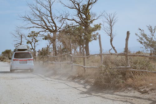 Car on Dirt Road