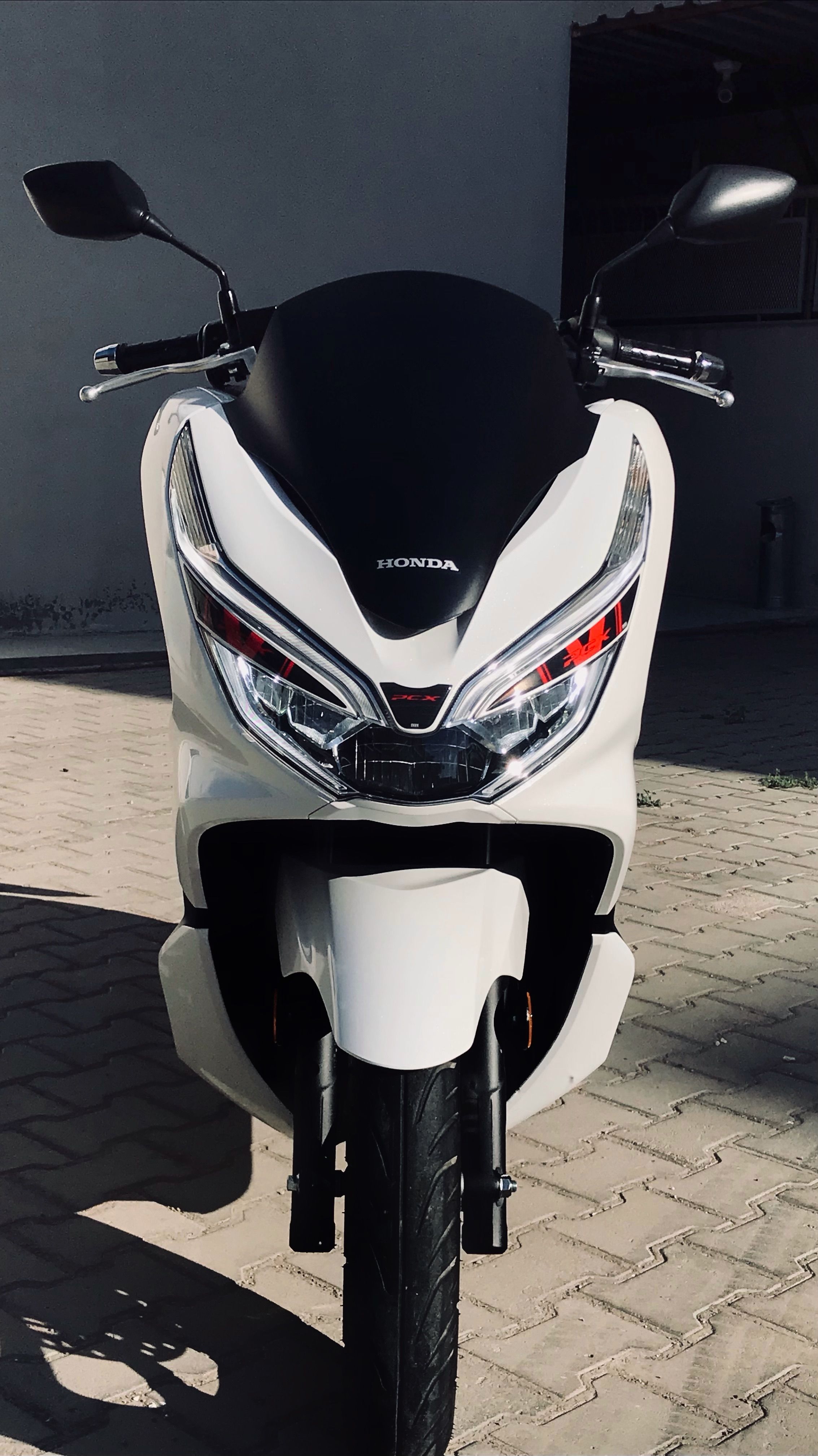 A Parked Motorcycle · Free Stock