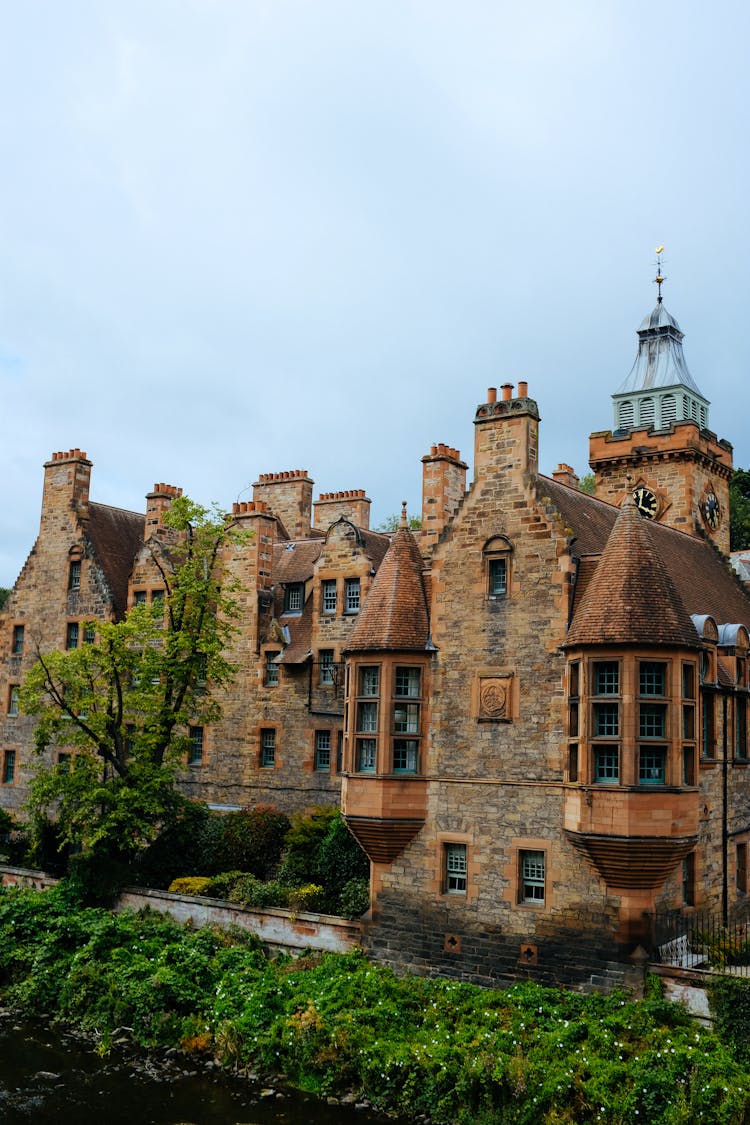 Dean Village Under Blue Sky