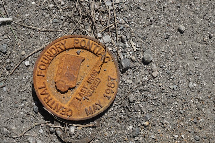 Old Coin On Ground