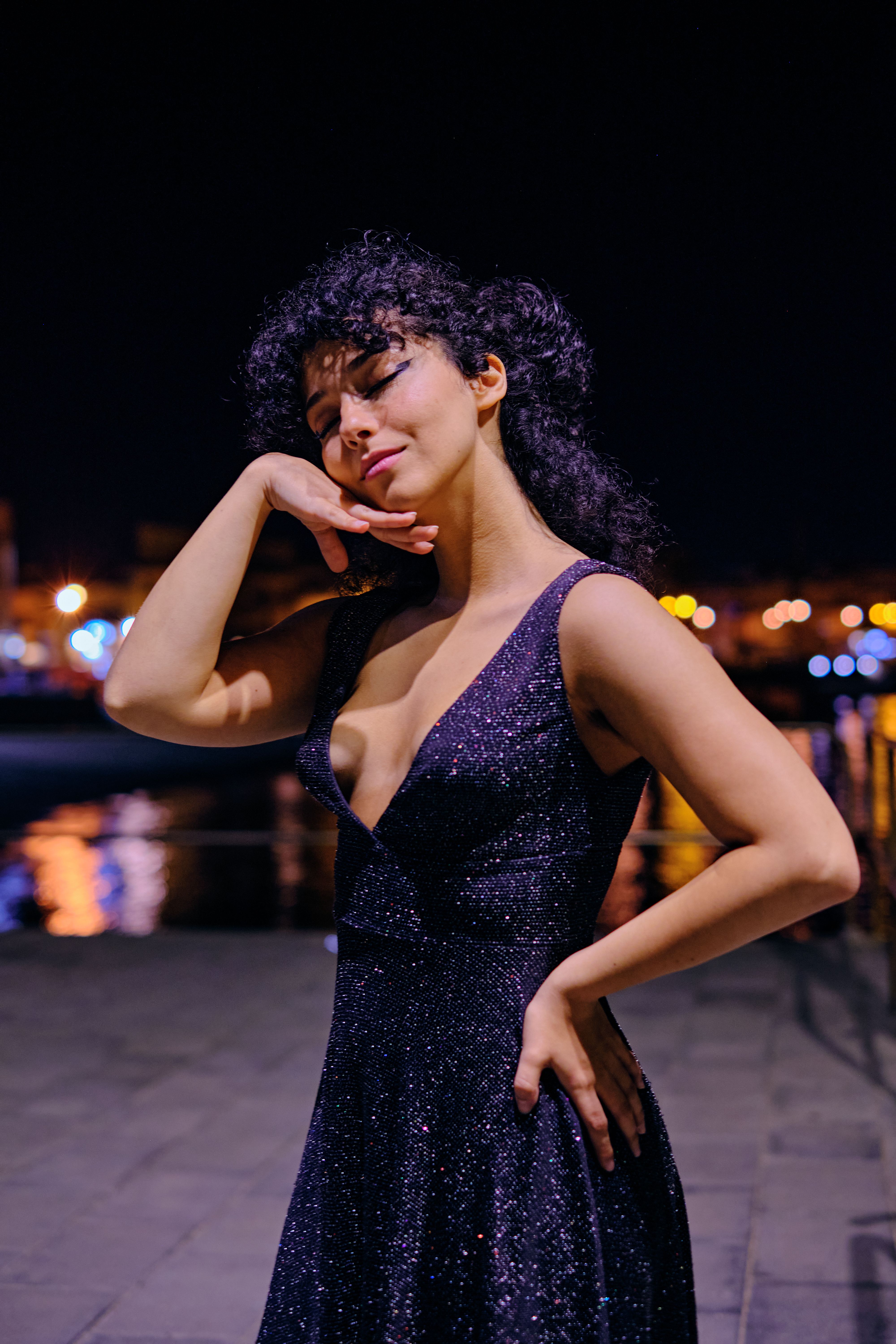 Night out elegant black outfit