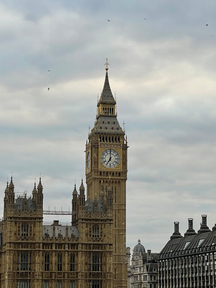 Big Ben Clock Tower In London 