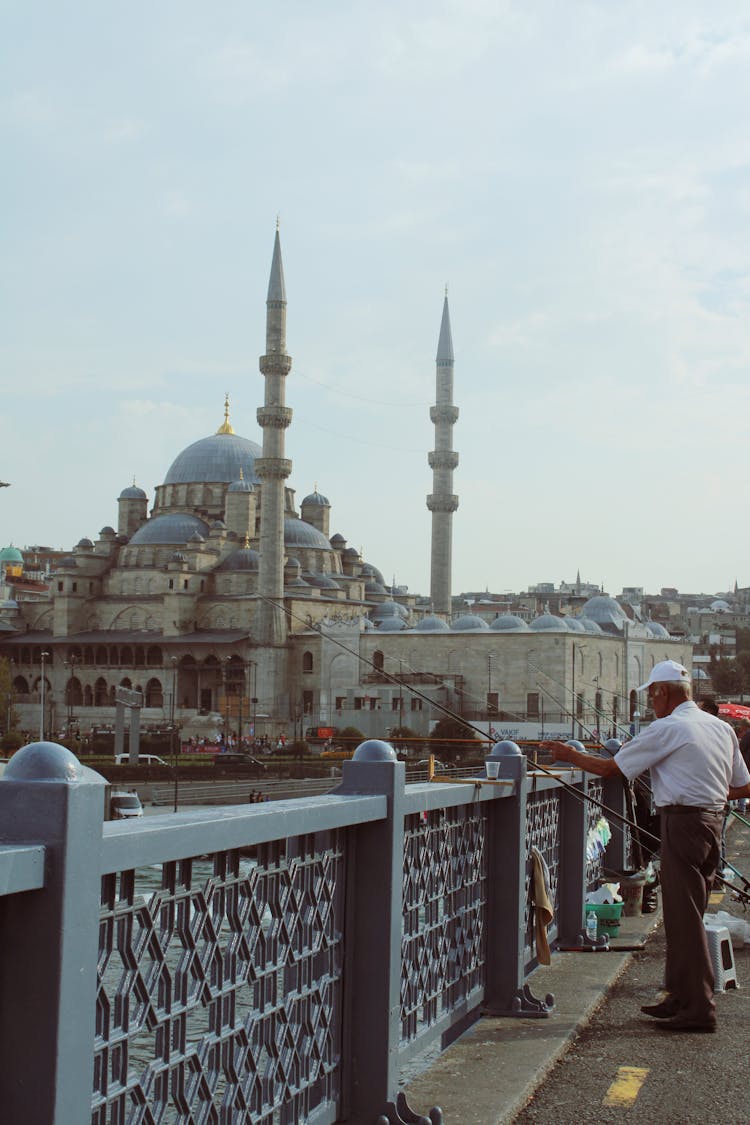 The New Mosque In Istanbul, Turkey