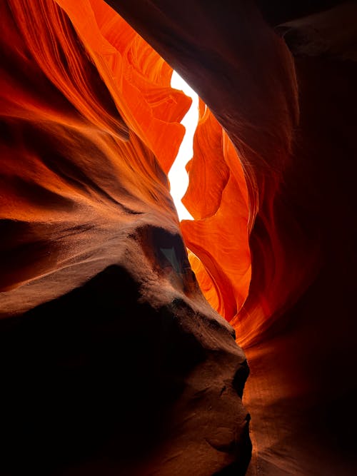 Kostenloses Stock Foto zu antilope, aufnahme von unten, canyon