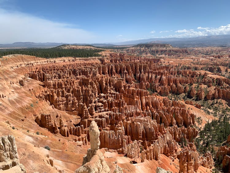 Aerial Photography Of Bryce Amphitheater