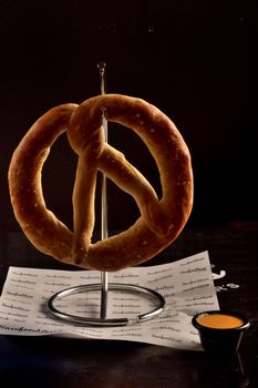 Soft Filled With Cheese Pretzels