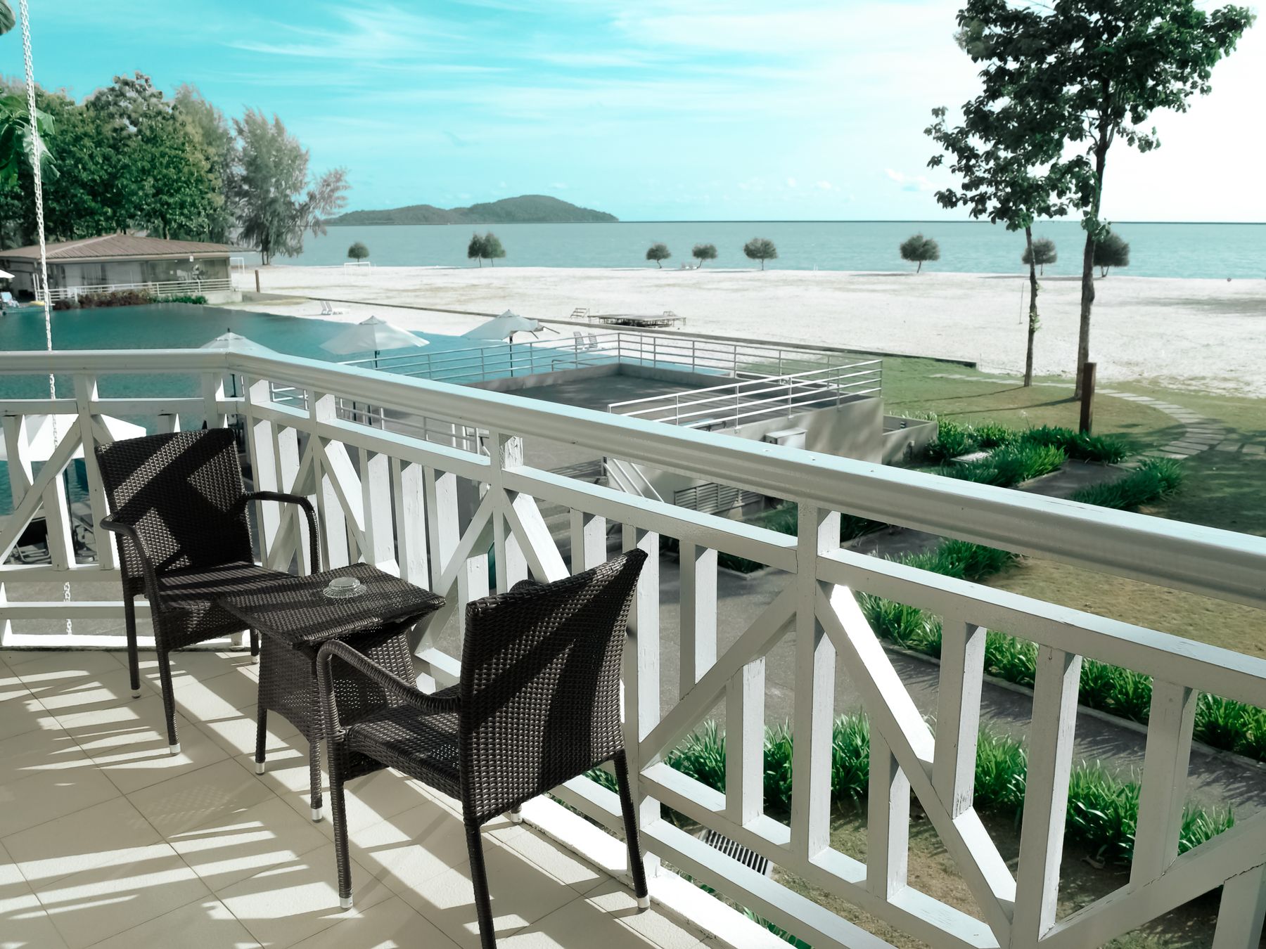 Fence and Decking Painting in Feltham — surfaces prepped and cut in by hand
